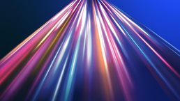 Light trail wave